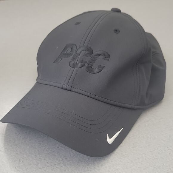 Nike Other - Nike Gray Solid Baseball Cap Hat Adjustable Men’s One Size Casual
